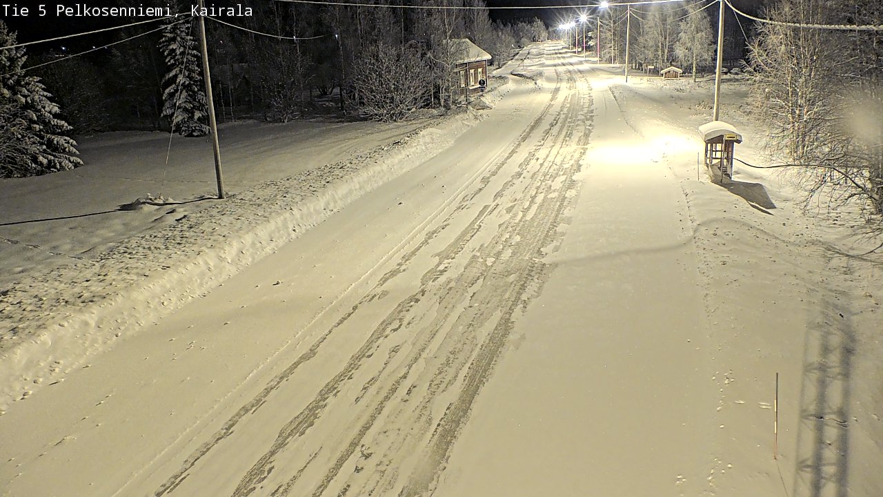 Kelikamerat Kuva Tie 5 Pelkosenniemi, Kairala, Pelkosenniemi, Lappi