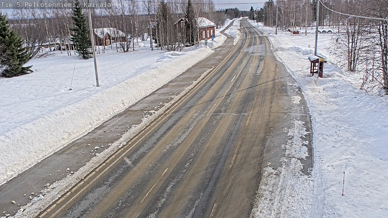 Kelikamerat Kuva Tie 5 Pelkosenniemi, Kairala, Pelkosenniemi, Lappi