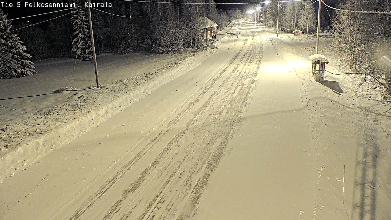 Kelikamerat Kuva Tie 5 Pelkosenniemi, Kairala, Pelkosenniemi, Lappi