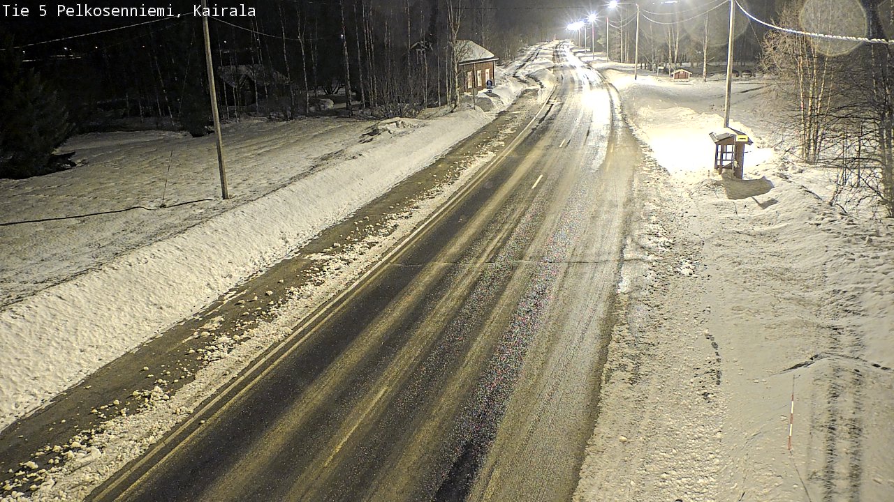 Kelikamerat Kuva Tie 5 Pelkosenniemi, Kairala, Pelkosenniemi, Lappi
