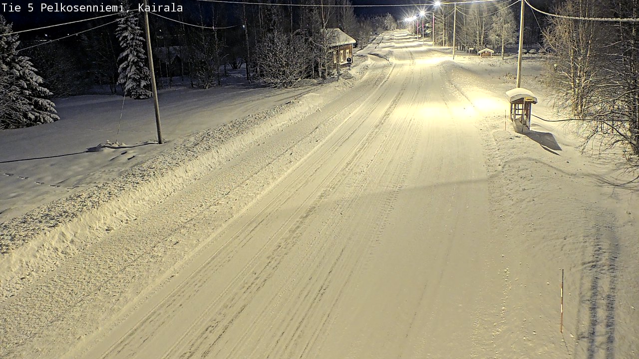 Kelikamerat Kuva Tie 5 Pelkosenniemi, Kairala, Pelkosenniemi, Lappi