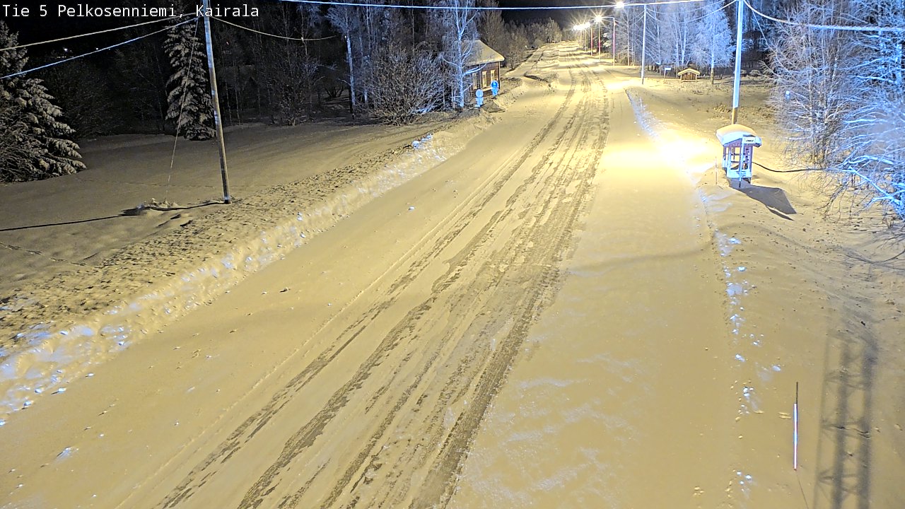 Kelikamerat Kuva Tie 5 Pelkosenniemi, Kairala, Pelkosenniemi, Lappi