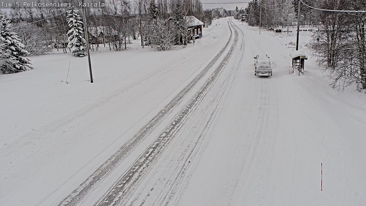 Kelikamerat Kuva Tie 5 Pelkosenniemi, Kairala, Pelkosenniemi, Lappi
