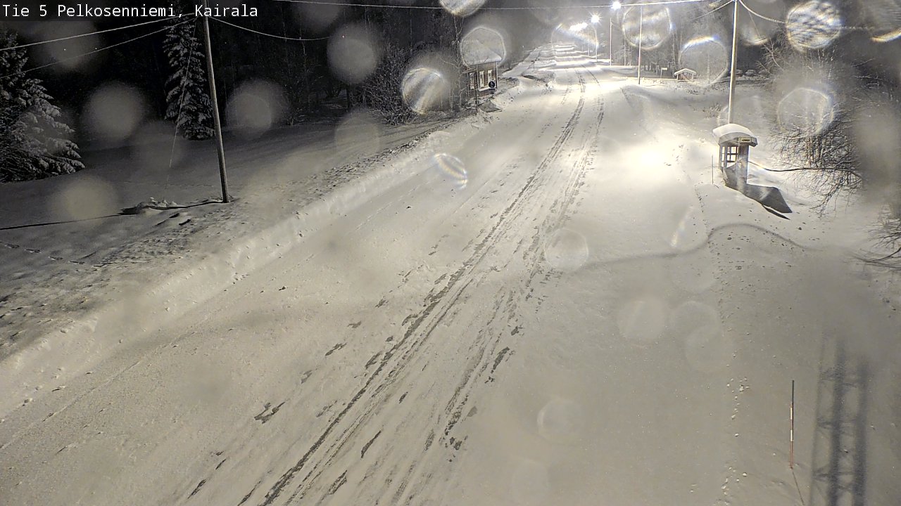 Kelikamerat Kuva Tie 5 Pelkosenniemi, Kairala, Pelkosenniemi, Lappi