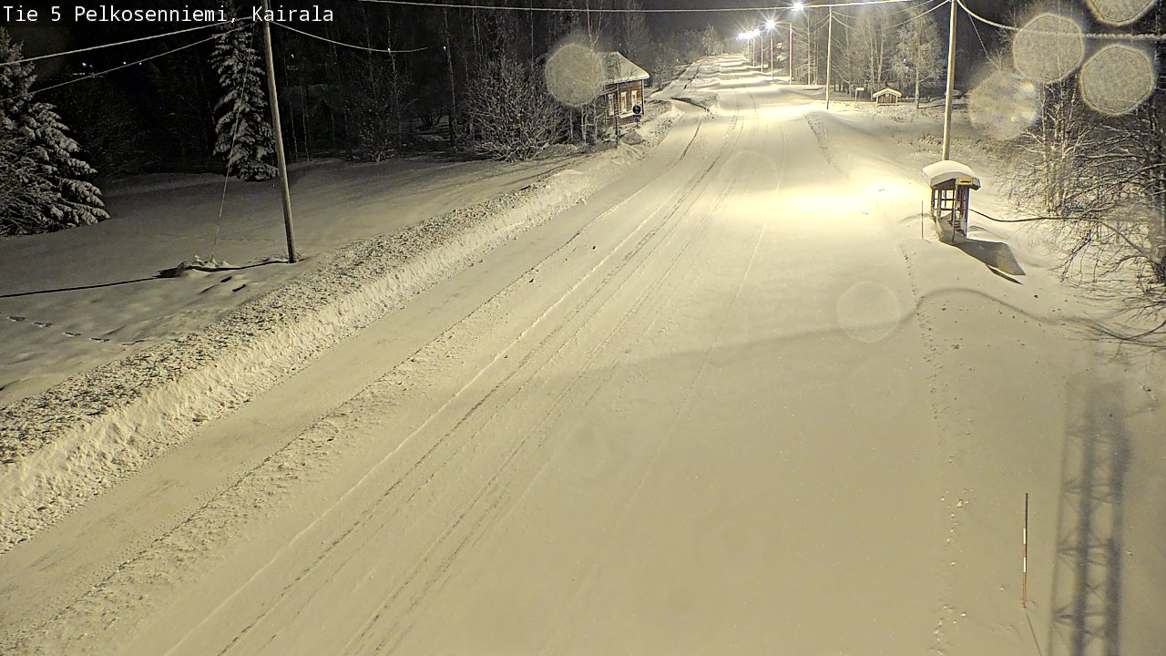 Kelikamerat Kuva Tie 5 Pelkosenniemi, Kairala, Pelkosenniemi, Lappi