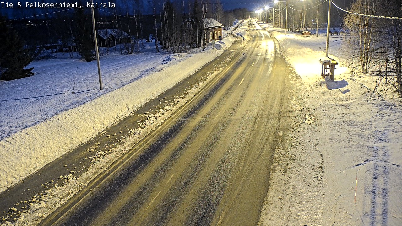 Kelikamerat Kuva Tie 5 Pelkosenniemi, Kairala, Pelkosenniemi, Lappi