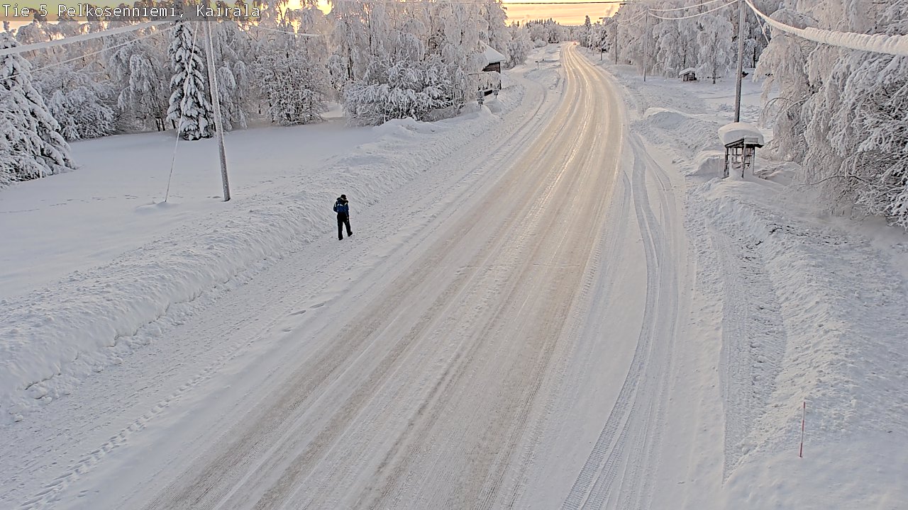 Kelikamerat Kuva Tie 5 Pelkosenniemi, Kairala, Pelkosenniemi, Lappi