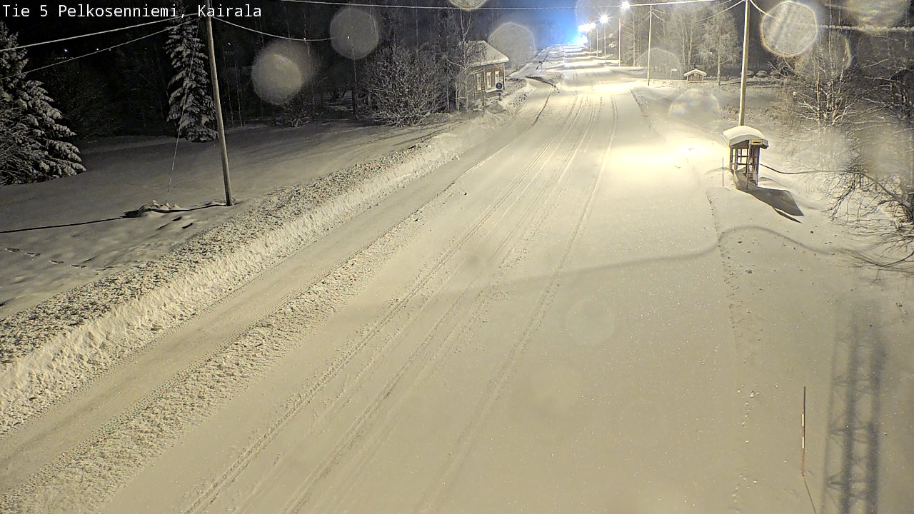 Kelikamerat Kuva Tie 5 Pelkosenniemi, Kairala, Pelkosenniemi, Lappi