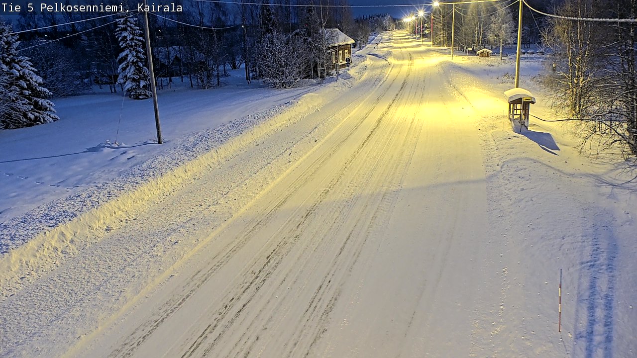 Kelikamerat Kuva Tie 5 Pelkosenniemi, Kairala, Pelkosenniemi, Lappi
