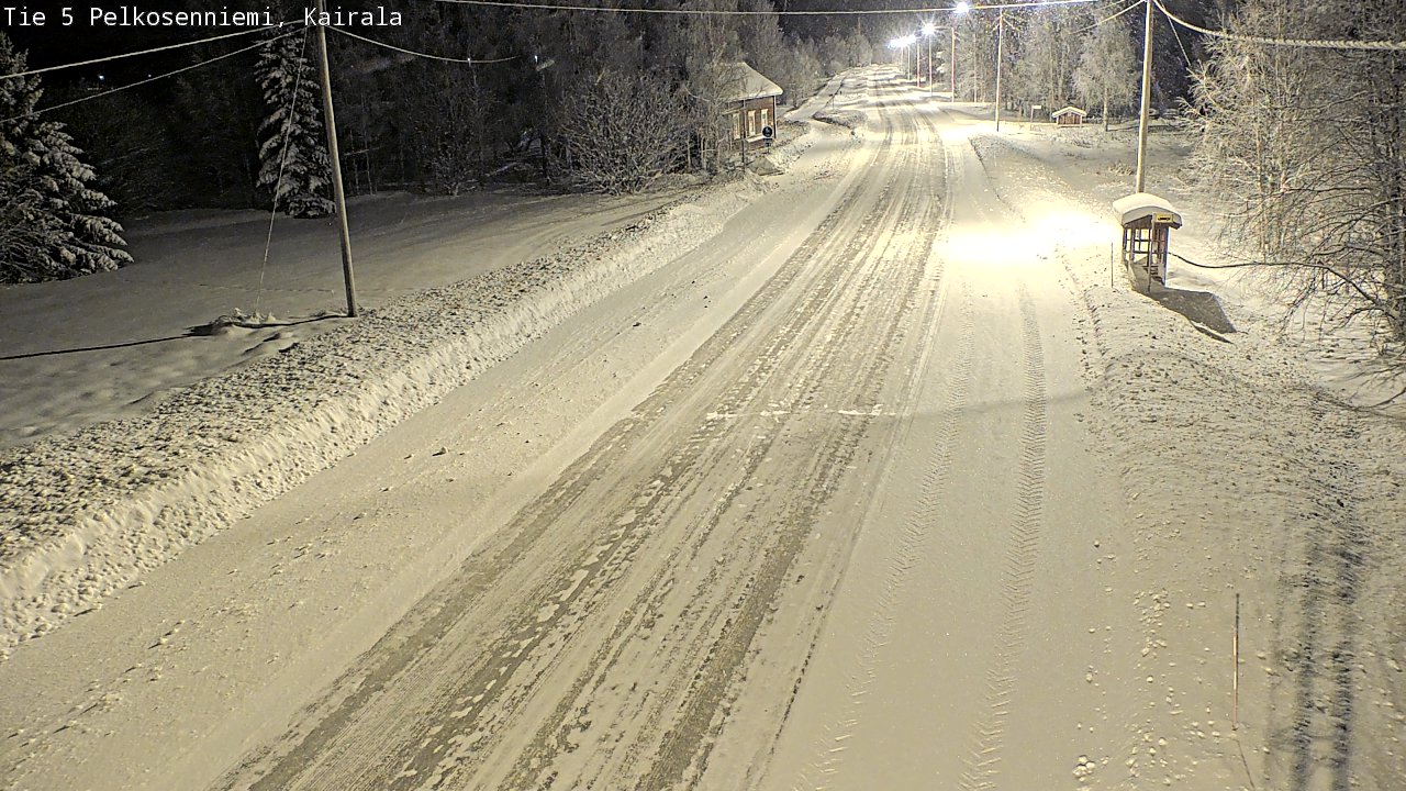 Kelikamerat Kuva Tie 5 Pelkosenniemi, Kairala, Pelkosenniemi, Lappi