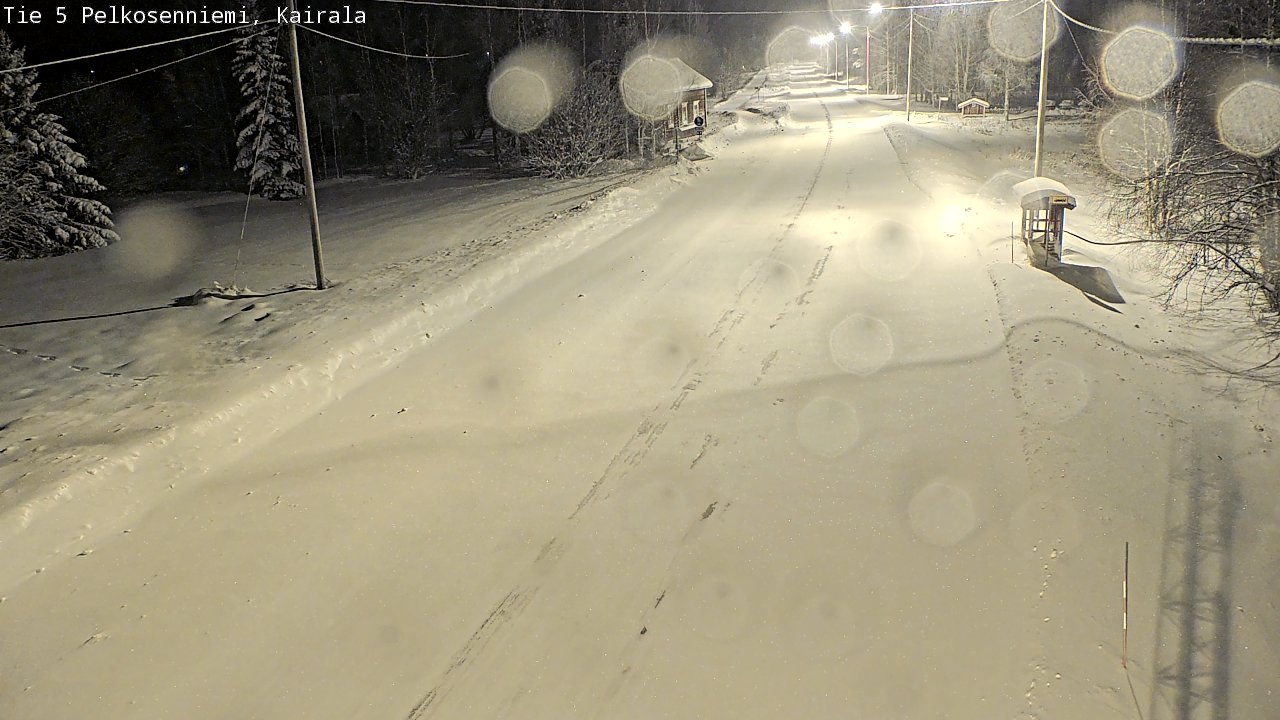 Kelikamerat Kuva Tie 5 Pelkosenniemi, Kairala, Pelkosenniemi, Lappi