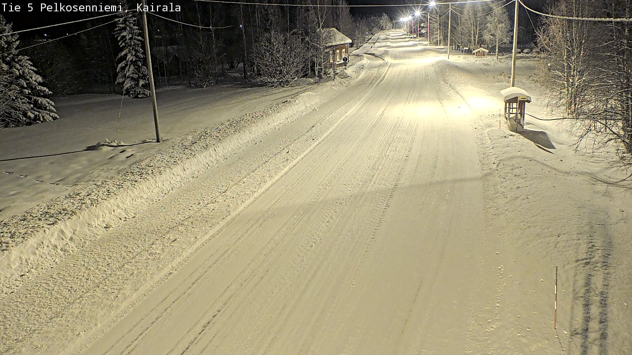 Kelikamerat Kuva Tie 5 Pelkosenniemi, Kairala, Pelkosenniemi, Lappi