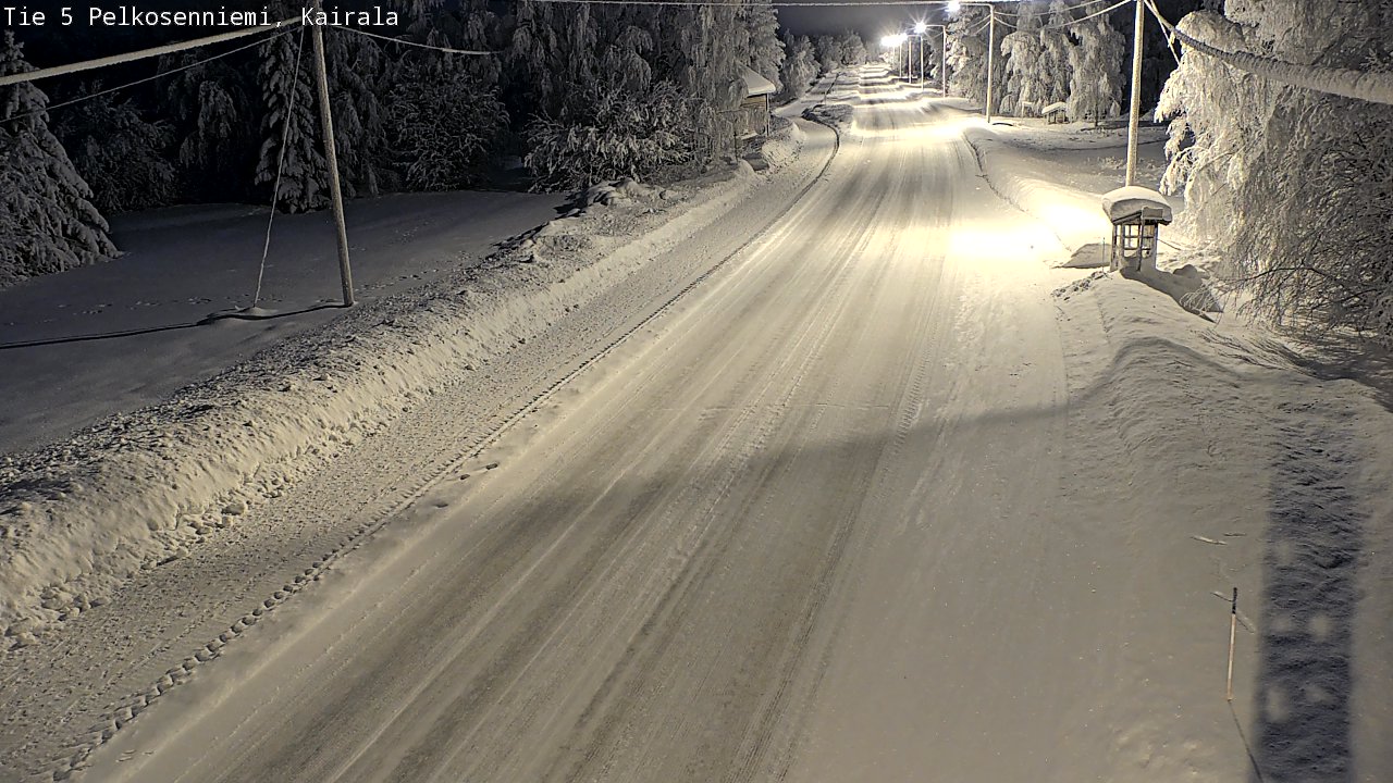 Kelikamerat Kuva Tie 5 Pelkosenniemi, Kairala, Pelkosenniemi, Lappi