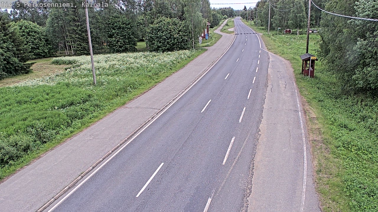 Kelikamerat Kuva Tie 5 Pelkosenniemi, Kairala, Pelkosenniemi, Lappi
