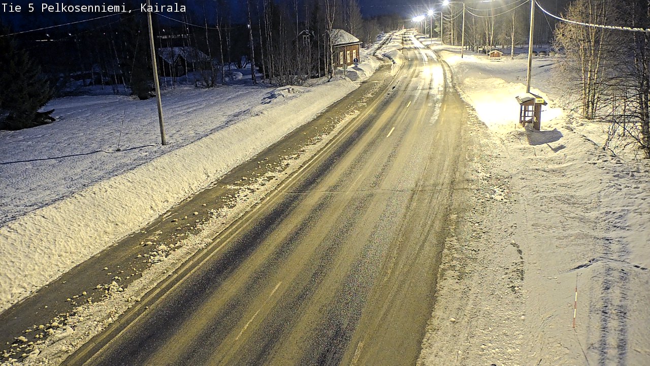 Kelikamerat Kuva Tie 5 Pelkosenniemi, Kairala, Pelkosenniemi, Lappi
