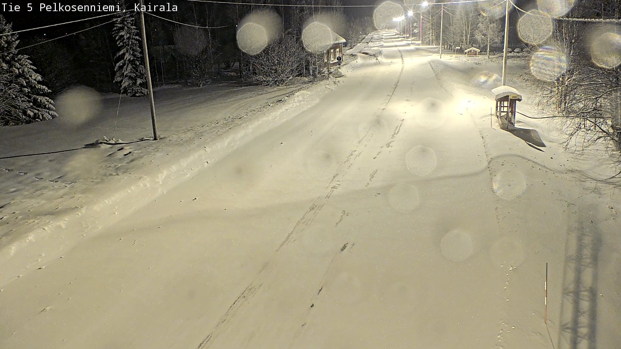 Kelikamerat Kuva Tie 5 Pelkosenniemi, Kairala, Pelkosenniemi, Lappi