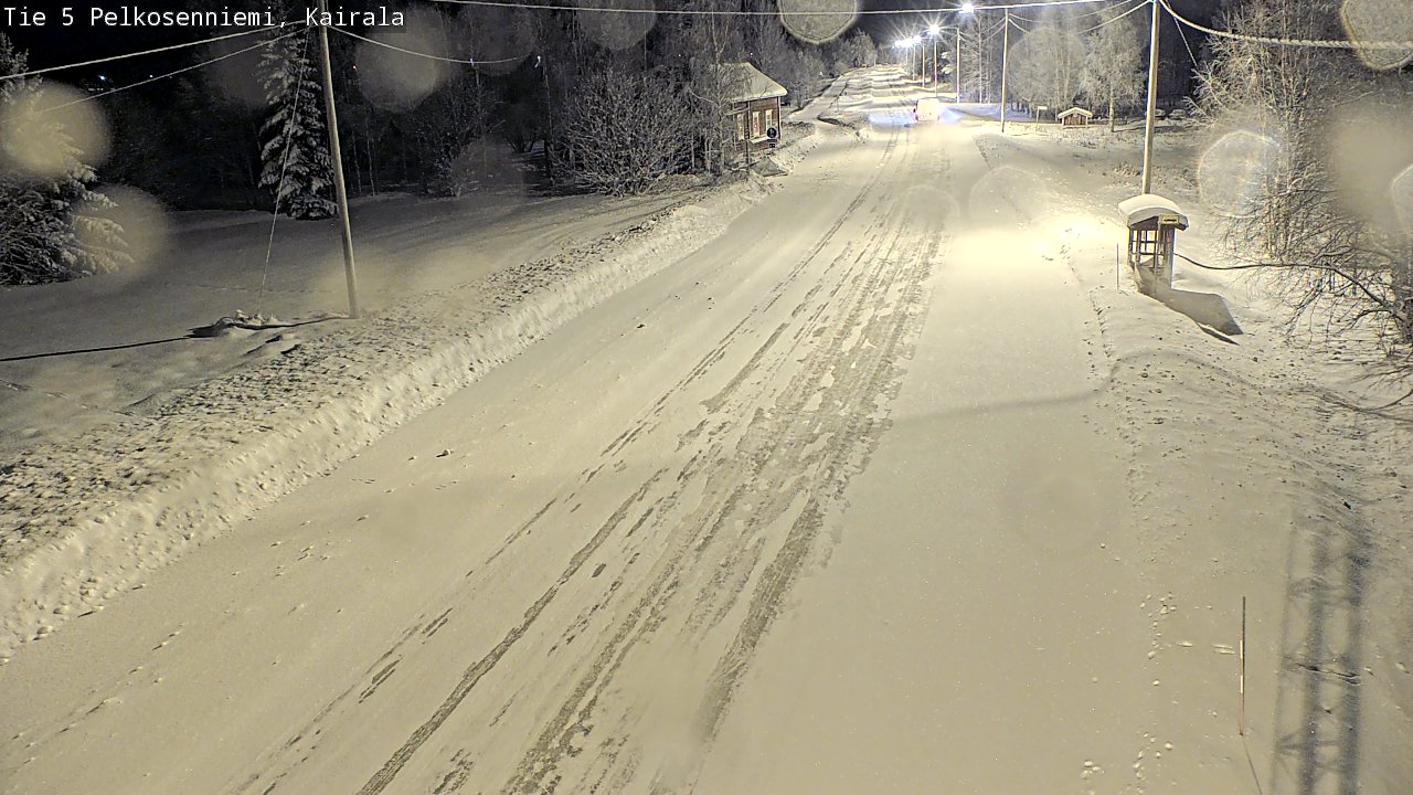 Kelikamerat Kuva Tie 5 Pelkosenniemi, Kairala, Pelkosenniemi, Lappi