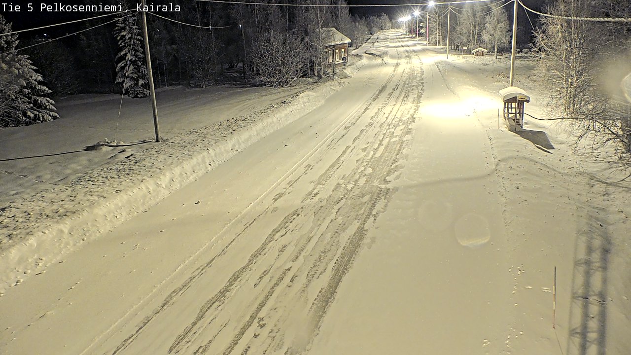 Kelikamerat Kuva Tie 5 Pelkosenniemi, Kairala, Pelkosenniemi, Lappi