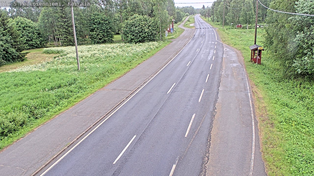 Kelikamerat Kuva Tie 5 Pelkosenniemi, Kairala, Pelkosenniemi, Lappi