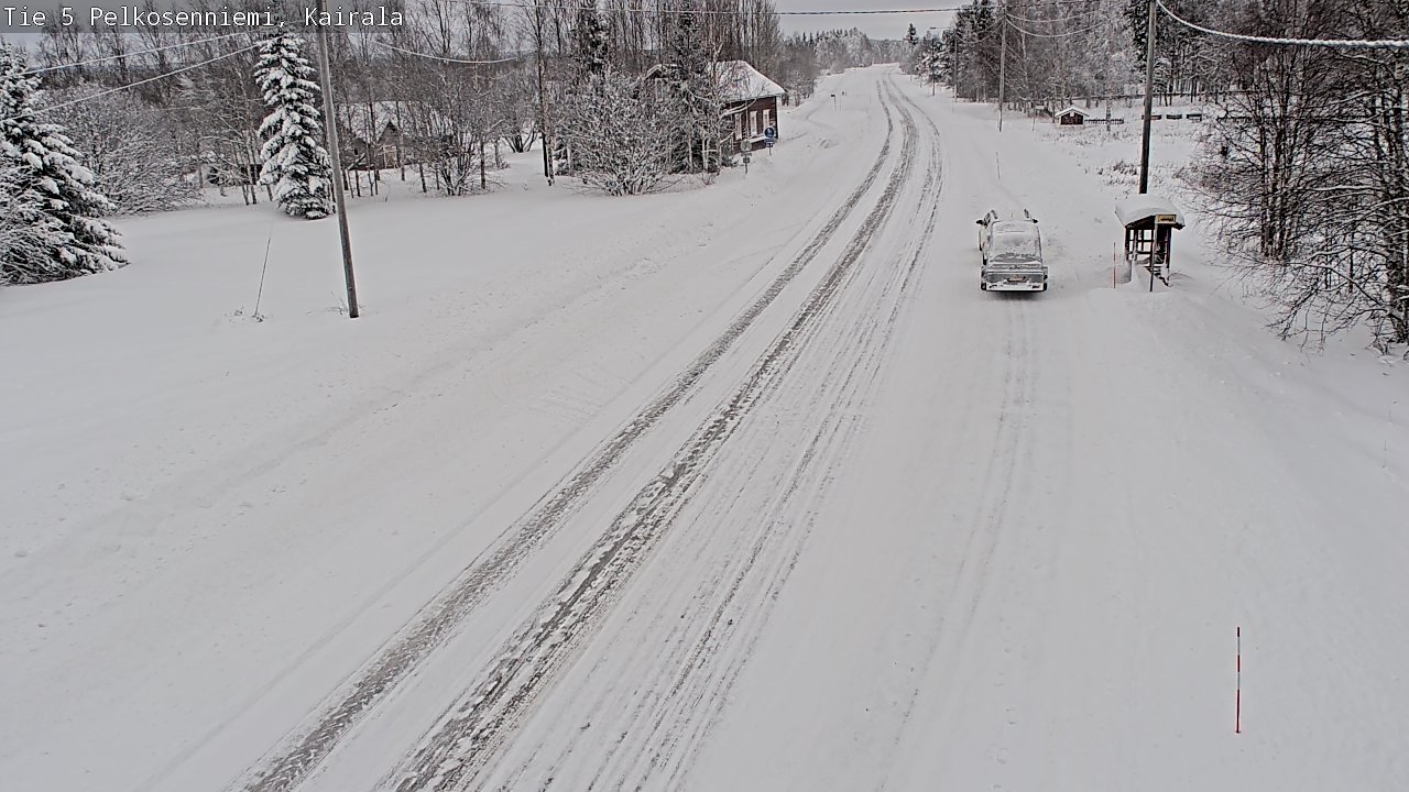 Kelikamerat Kuva Tie 5 Pelkosenniemi, Kairala, Pelkosenniemi, Lappi