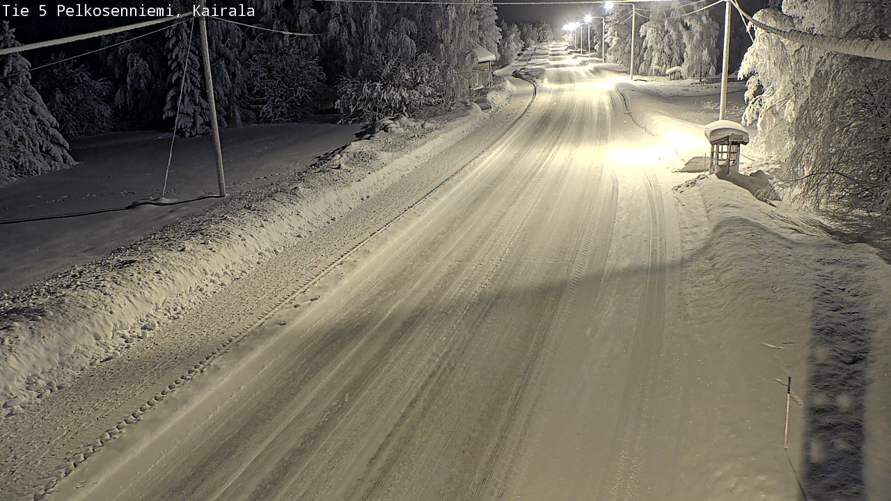 Kelikamerat Kuva Tie 5 Pelkosenniemi, Kairala, Pelkosenniemi, Lappi