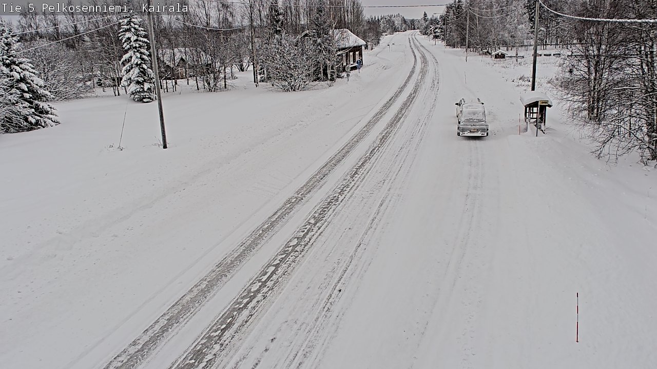 Kelikamerat Kuva Tie 5 Pelkosenniemi, Kairala, Pelkosenniemi, Lappi
