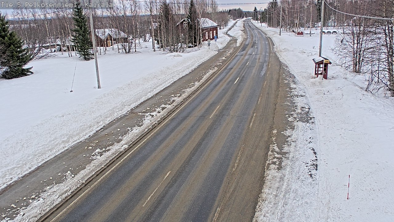 Kelikamerat Kuva Tie 5 Pelkosenniemi, Kairala, Pelkosenniemi, Lappi