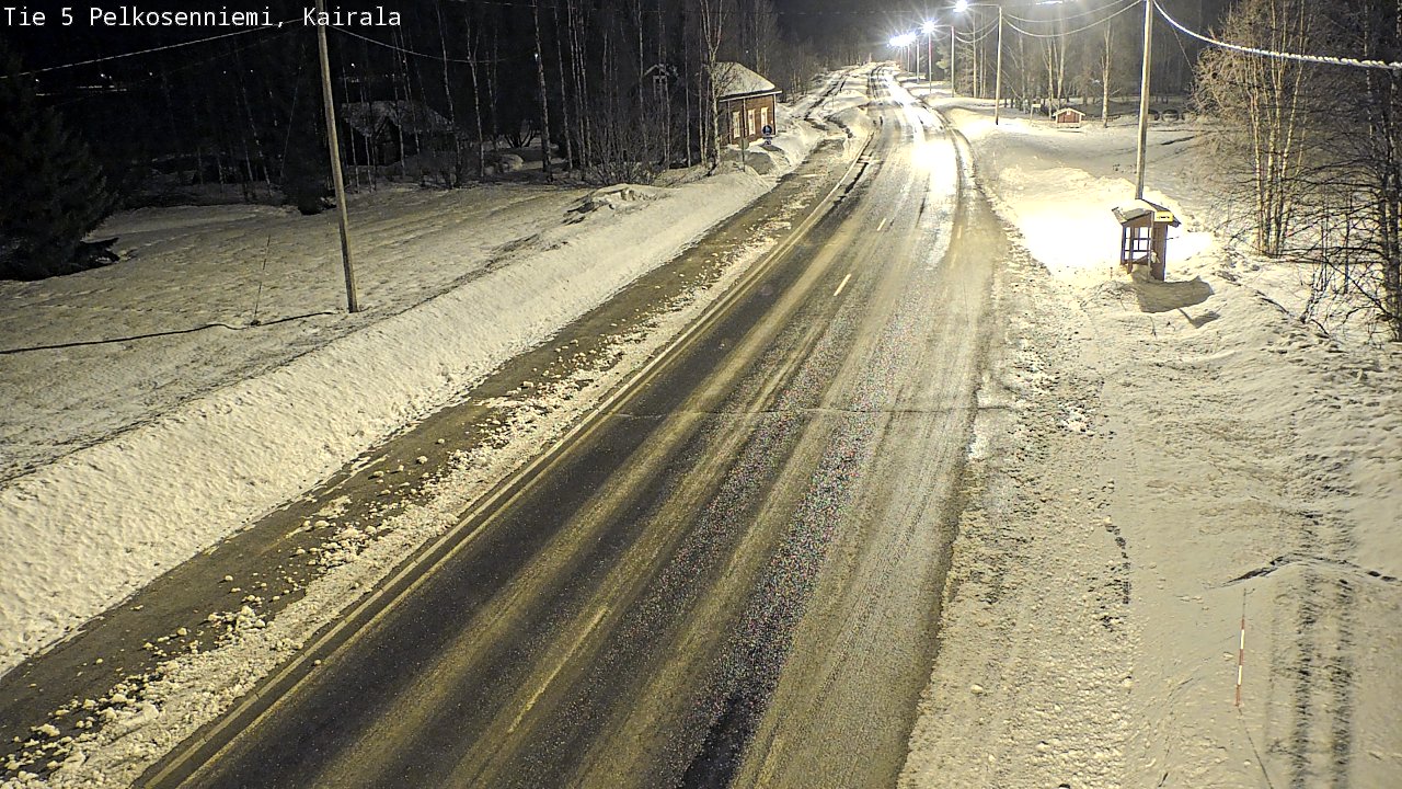 Kelikamerat Kuva Tie 5 Pelkosenniemi, Kairala, Pelkosenniemi, Lappi