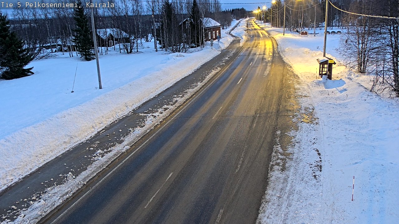 Kelikamerat Kuva Tie 5 Pelkosenniemi, Kairala, Pelkosenniemi, Lappi