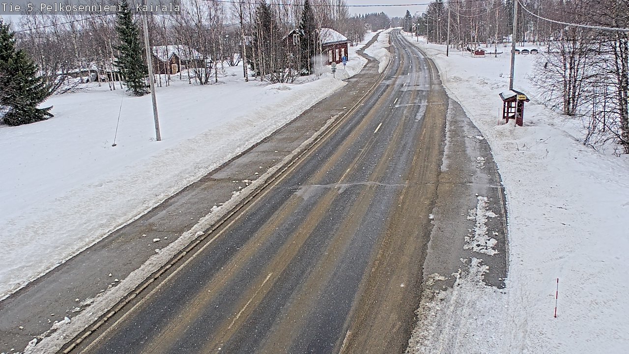 Kelikamerat Kuva Tie 5 Pelkosenniemi, Kairala, Pelkosenniemi, Lappi