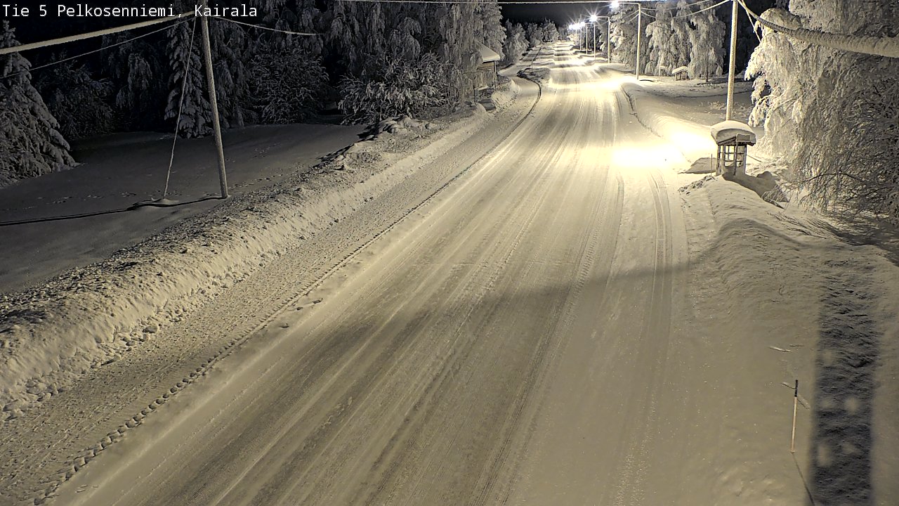 Kelikamerat Kuva Tie 5 Pelkosenniemi, Kairala, Pelkosenniemi, Lappi