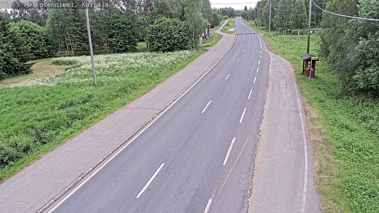 Kelikamerat Kuva Tie 5 Pelkosenniemi, Kairala, Pelkosenniemi, Lappi