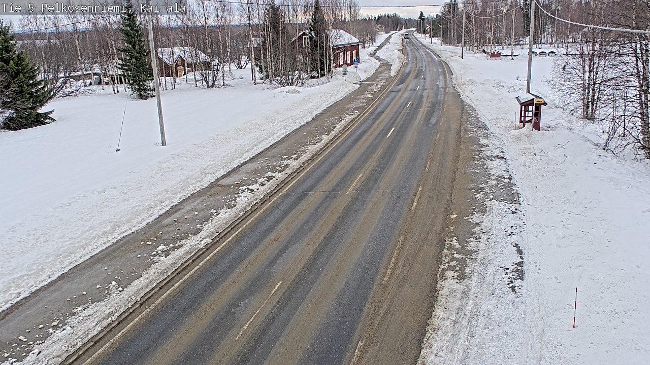 Kelikamerat Kuva Tie 5 Pelkosenniemi, Kairala, Pelkosenniemi, Lappi