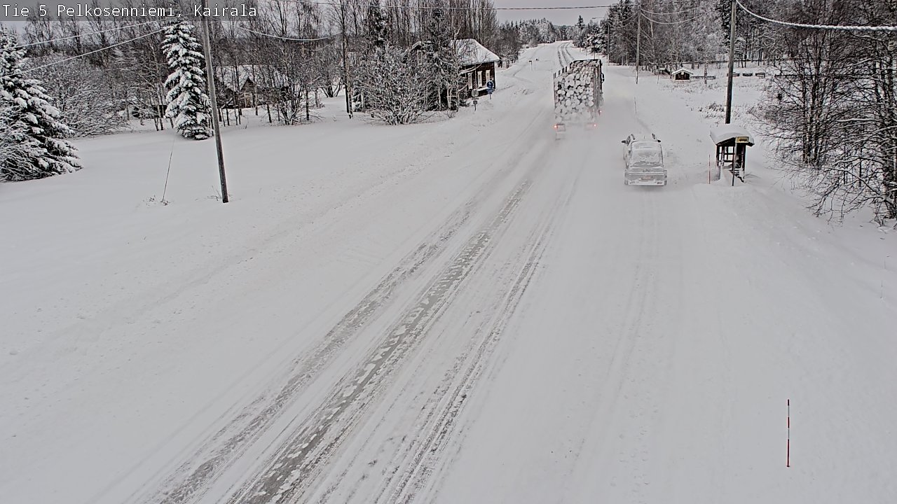 Kelikamerat Kuva Tie 5 Pelkosenniemi, Kairala, Pelkosenniemi, Lappi