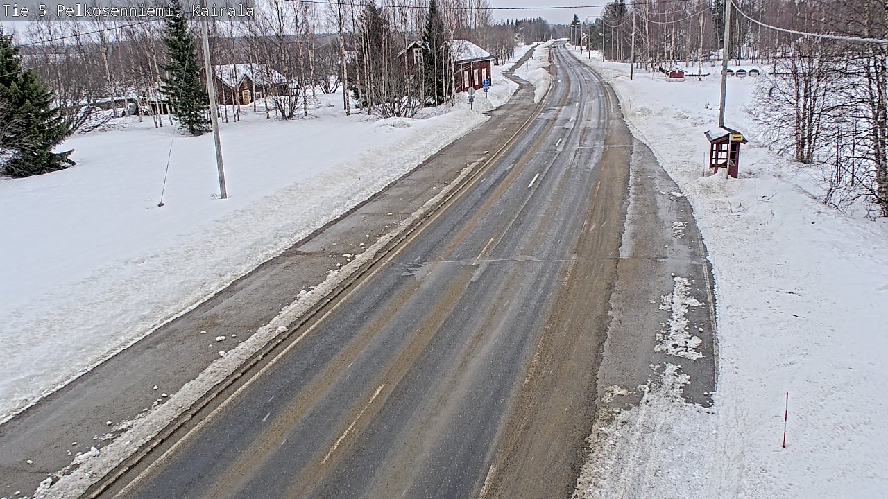 Kelikamerat Kuva Tie 5 Pelkosenniemi, Kairala, Pelkosenniemi, Lappi