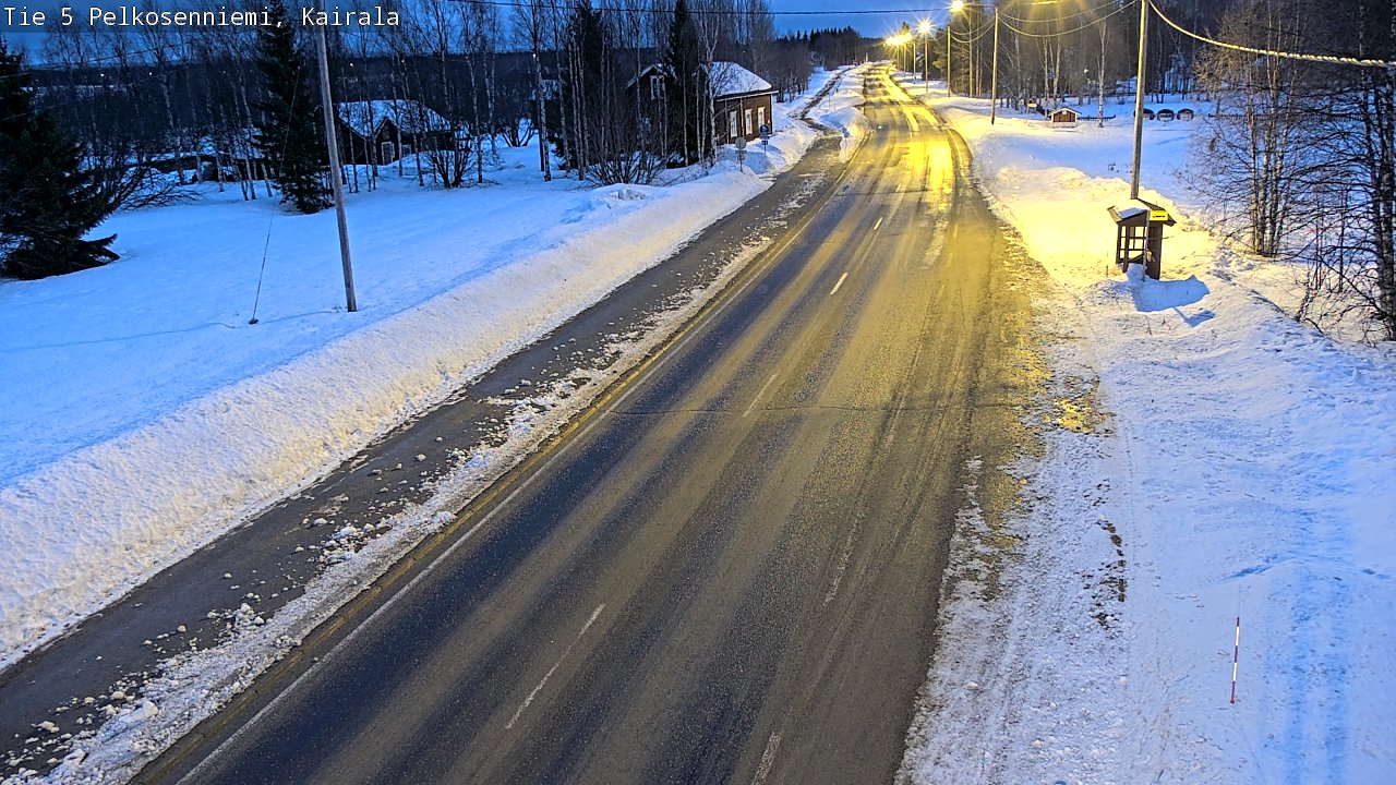 Kelikamerat Kuva Tie 5 Pelkosenniemi, Kairala, Pelkosenniemi, Lappi