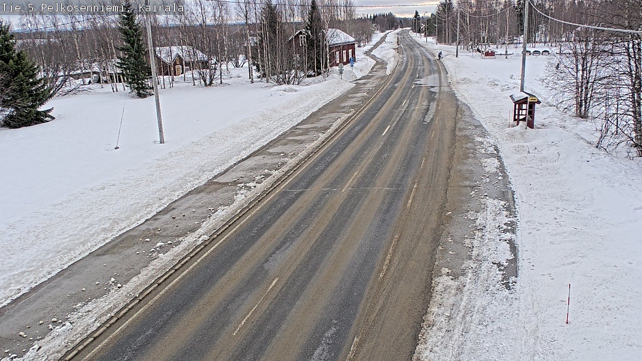 Kelikamerat Kuva Tie 5 Pelkosenniemi, Kairala, Pelkosenniemi, Lappi