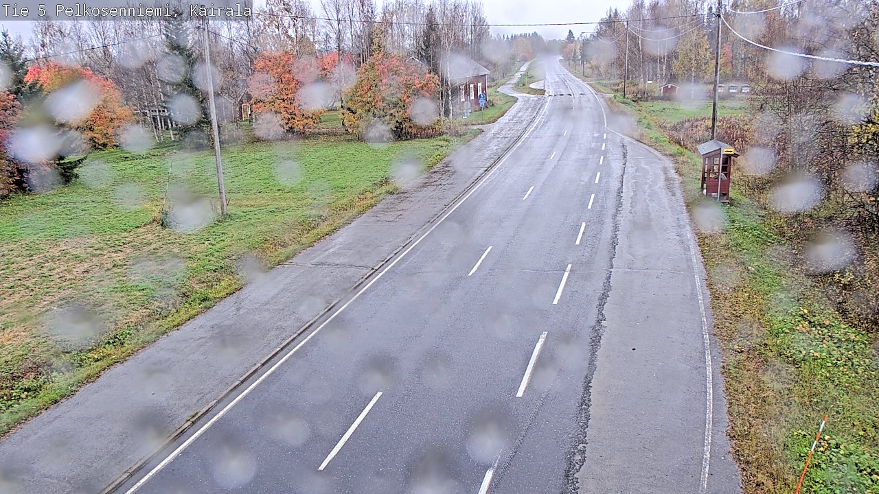 Weather Camera Image Road 5 Pelkosenniemi, Kairala, Pelkosenniemi, Lappi