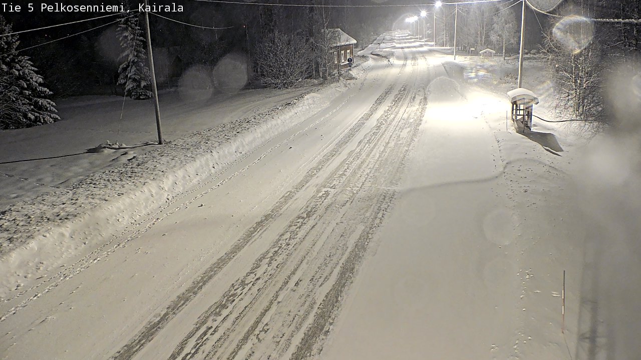 Kelikamerat Kuva Tie 5 Pelkosenniemi, Kairala, Pelkosenniemi, Lappi