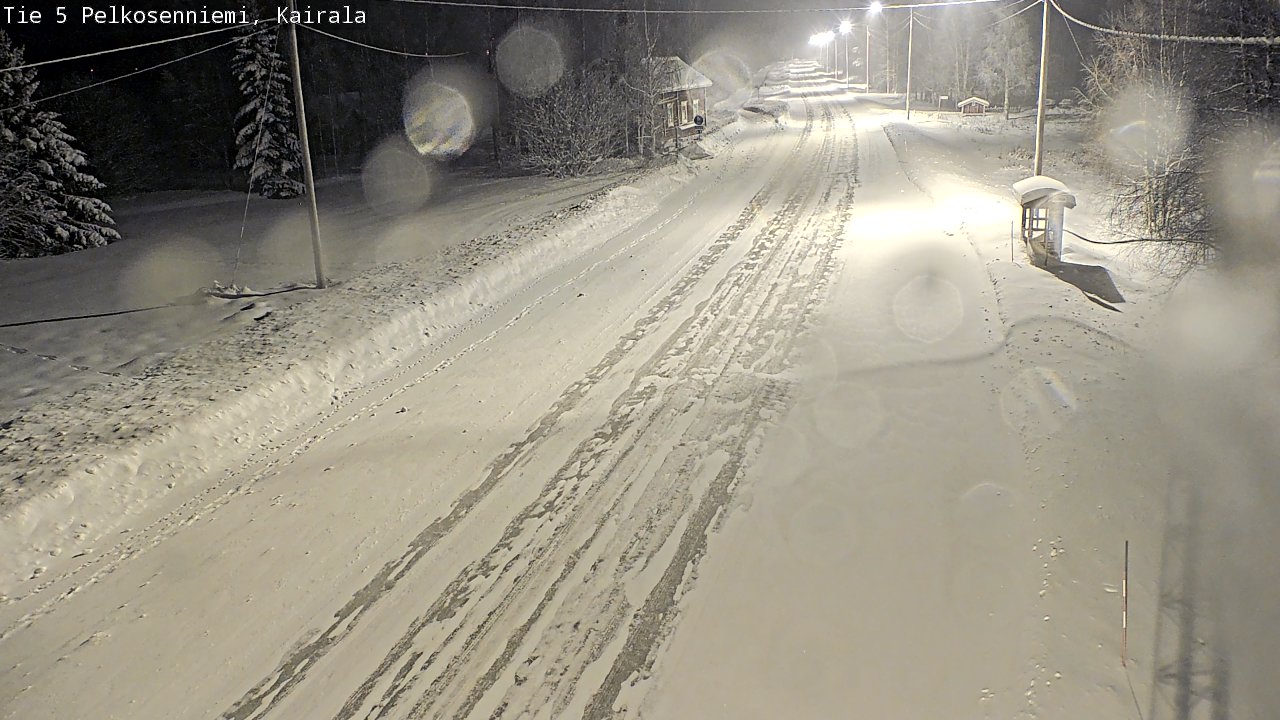 Kelikamerat Kuva Tie 5 Pelkosenniemi, Kairala, Pelkosenniemi, Lappi