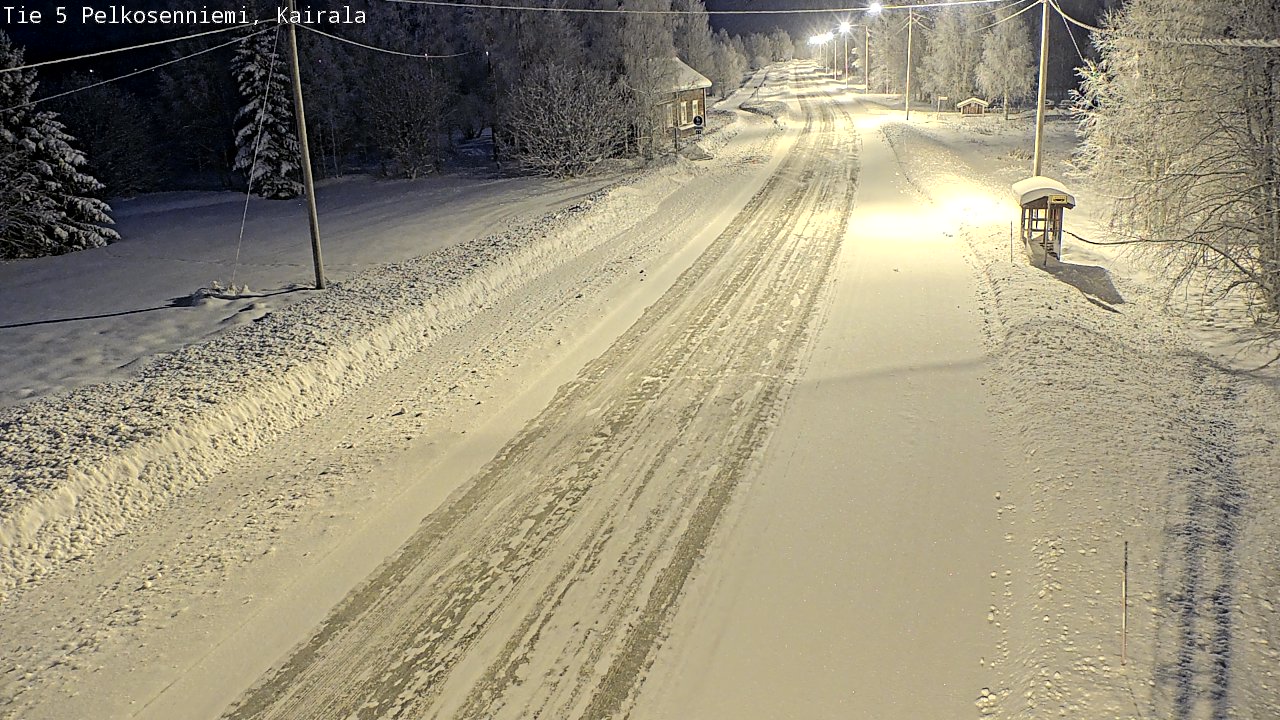 Kelikamerat Kuva Tie 5 Pelkosenniemi, Kairala, Pelkosenniemi, Lappi