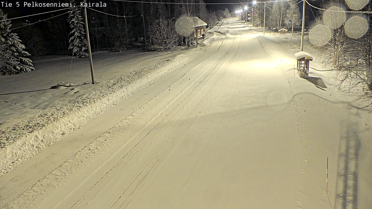 Kelikamerat Kuva Tie 5 Pelkosenniemi, Kairala, Pelkosenniemi, Lappi