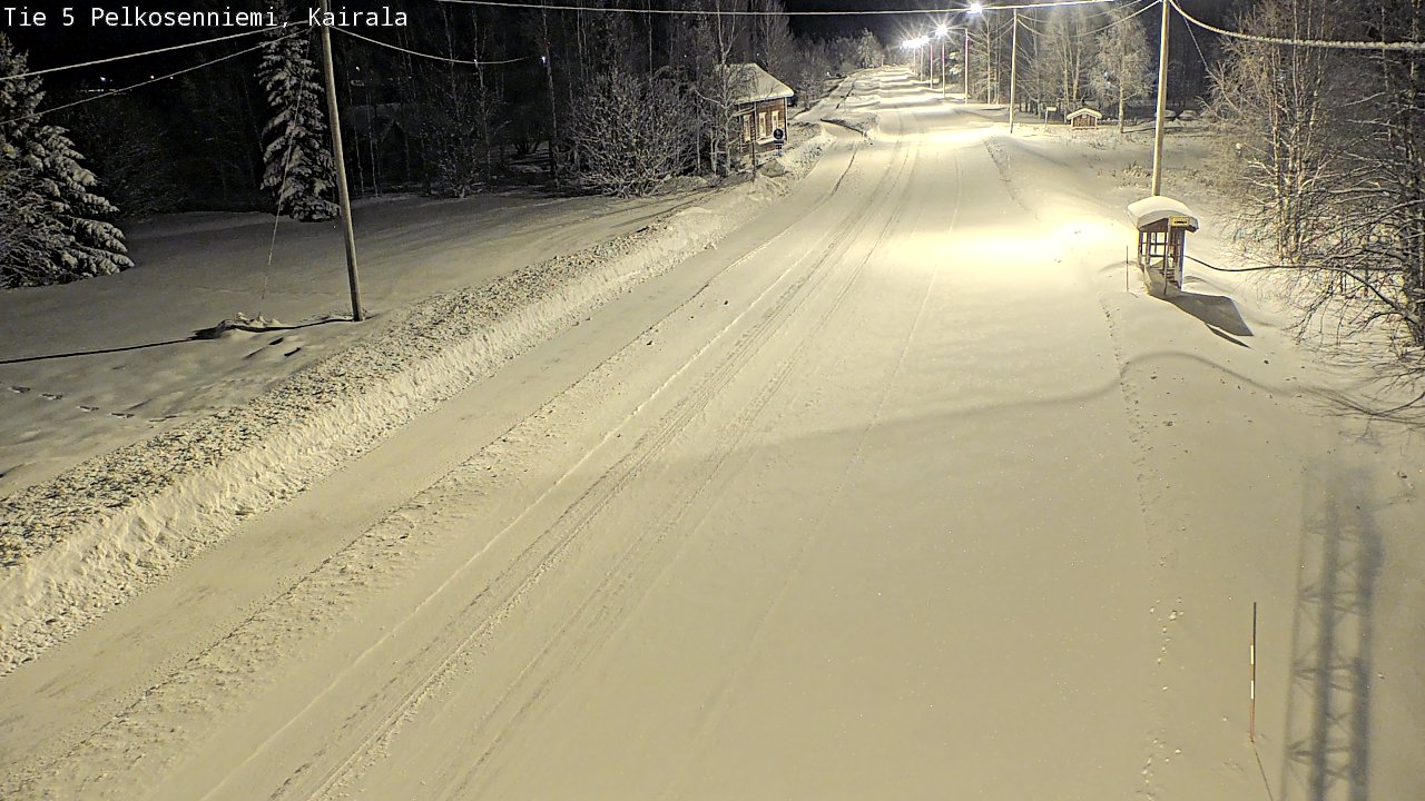 Kelikamerat Kuva Tie 5 Pelkosenniemi, Kairala, Pelkosenniemi, Lappi