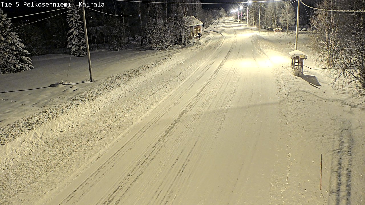 Kelikamerat Kuva Tie 5 Pelkosenniemi, Kairala, Pelkosenniemi, Lappi