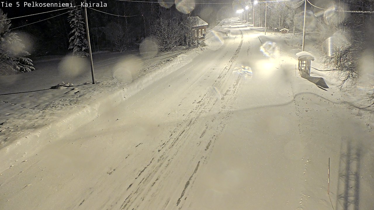 Kelikamerat Kuva Tie 5 Pelkosenniemi, Kairala, Pelkosenniemi, Lappi
