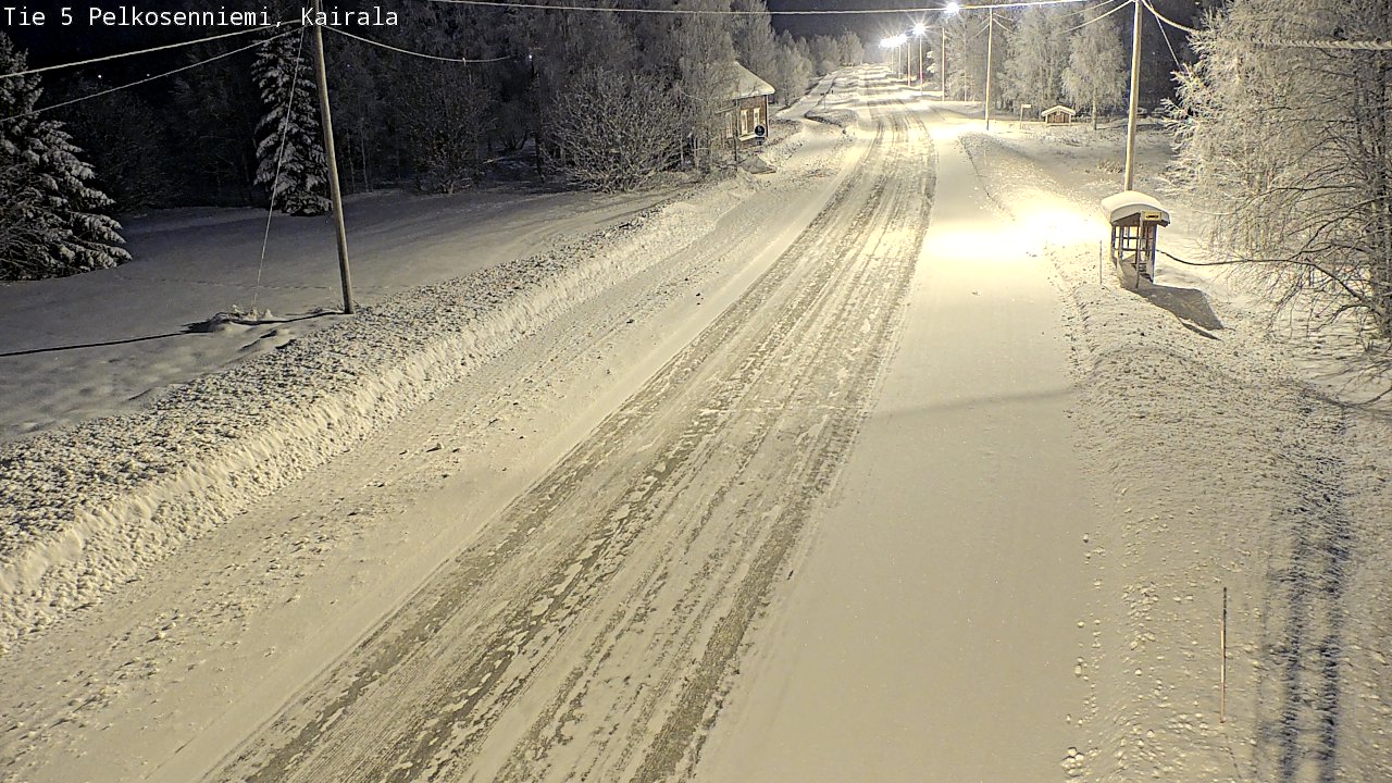 Kelikamerat Kuva Tie 5 Pelkosenniemi, Kairala, Pelkosenniemi, Lappi