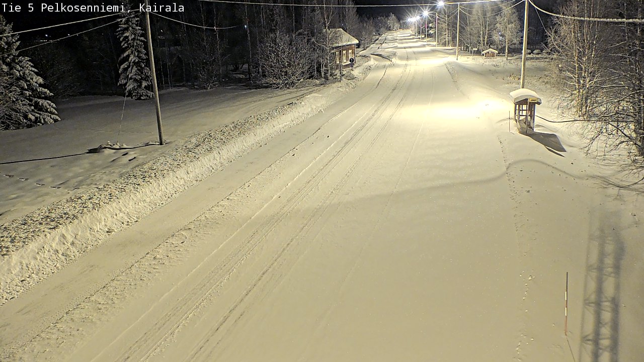 Kelikamerat Kuva Tie 5 Pelkosenniemi, Kairala, Pelkosenniemi, Lappi