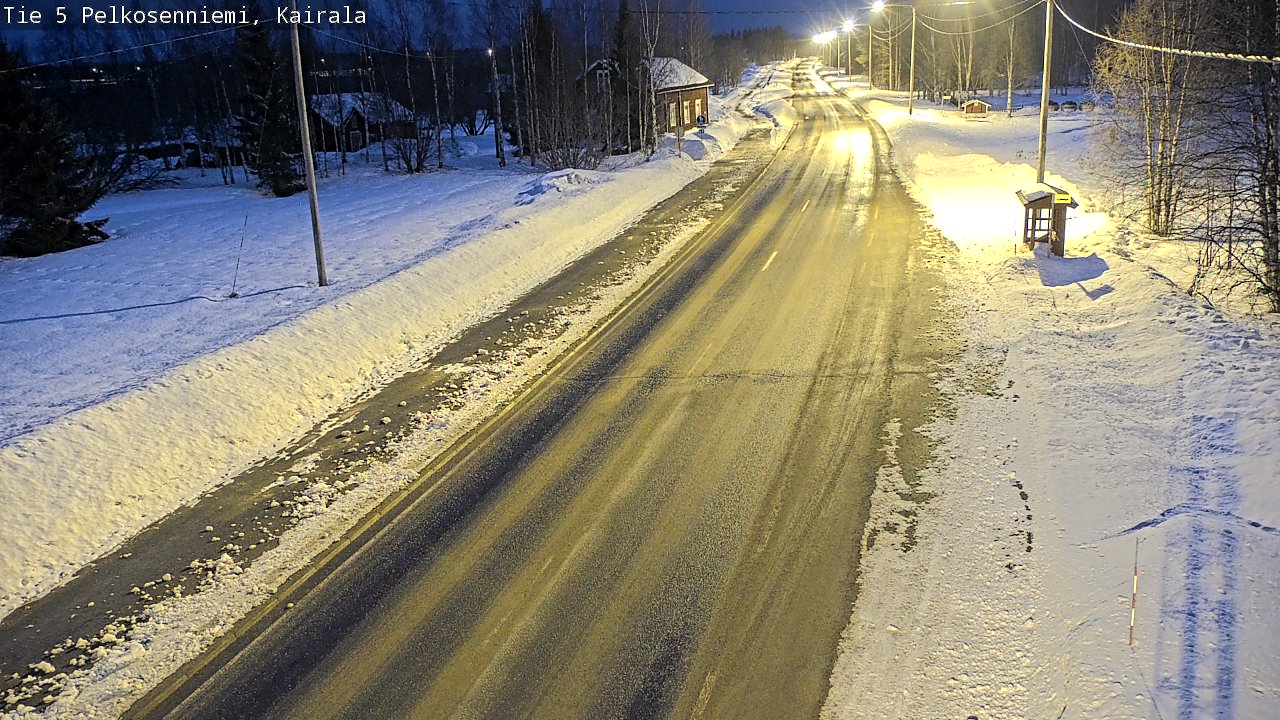 Kelikamerat Kuva Tie 5 Pelkosenniemi, Kairala, Pelkosenniemi, Lappi