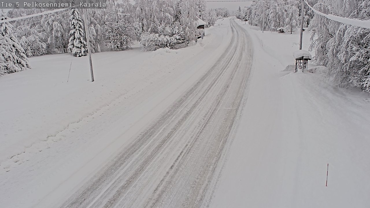 Kelikamerat Kuva Tie 5 Pelkosenniemi, Kairala, Pelkosenniemi, Lappi