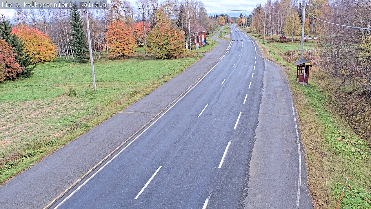 Kelikamerat Kuva Tie 5 Pelkosenniemi, Kairala, Pelkosenniemi, Lappi